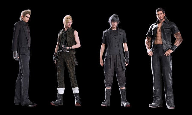 Final Fantasy Origin's Normie Fuckboy Scores More Stylish Gear As You Play