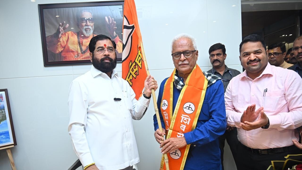 BMC Elections 2026: Former MNS leader Prakash Mahajan joins Eknath Shinde-led Shiv Sena