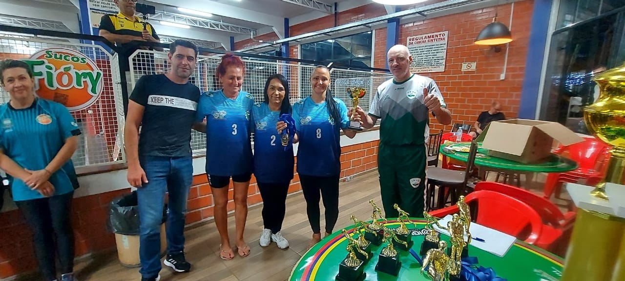 Itaipulândia conquista 3º lugar na Taça Paraná de Bocha Feminino