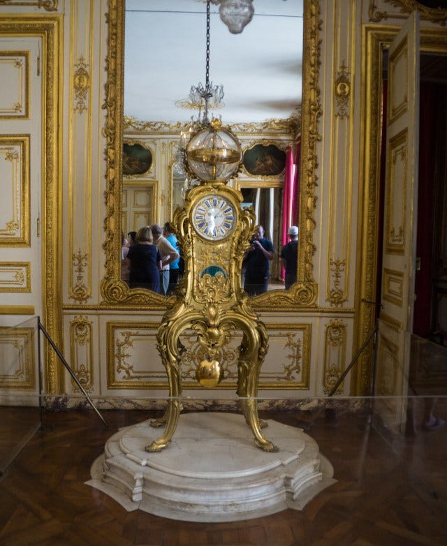 Orologio da tavolo Chateau de Versailles