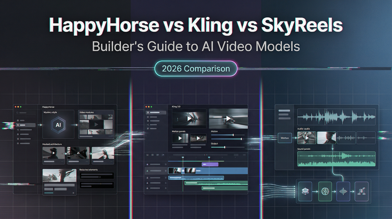HappyHorse vs Kling 3.0 vs SkyReels V4: Builder’s Guide