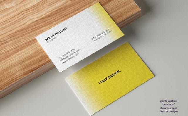 Trends for Business Cards in 2023: 12 Design Ideas New business card design  trends to watch out for in 2023. | by GSFXMentor | Medium