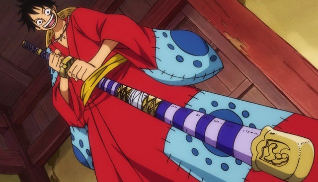 Espada Kokuto Yoru De Mihawk One Piece Anime