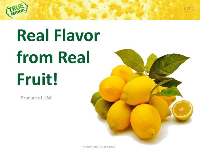 Is true lemon shop good for you