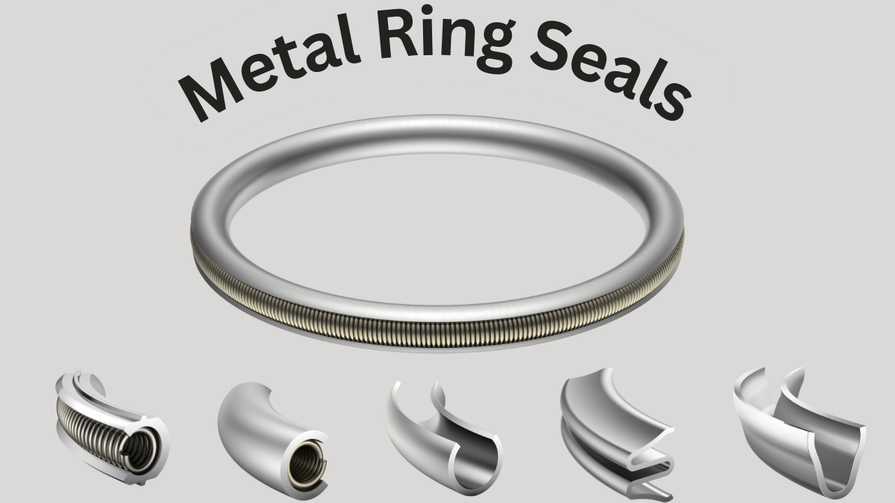 What are the main types of metal ring seals and their applications?