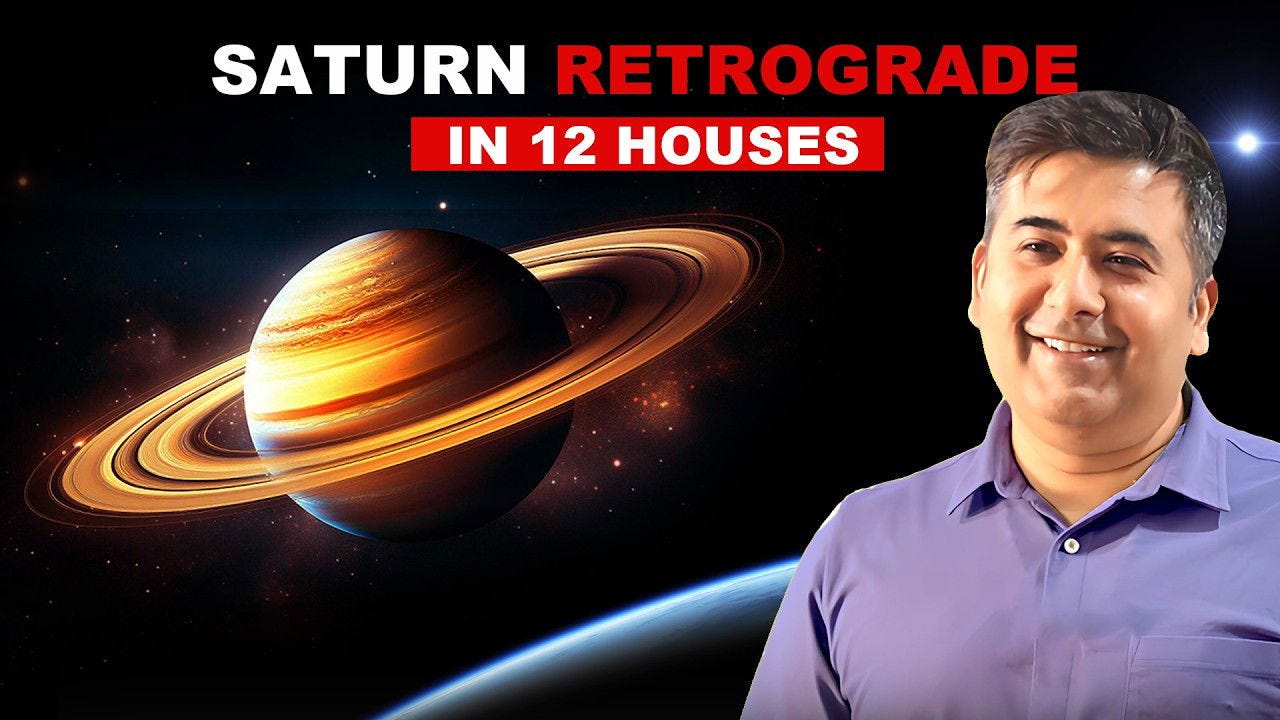 Saturn Retrograde in All 12 Houses: Karmic Lessons and Hidden Strengths Unlocked