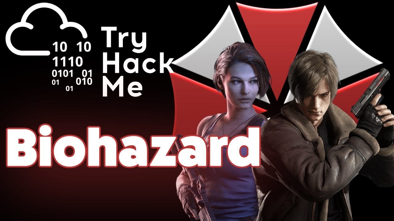 Biohazard Room — TryHackMe CTF Writeup | Full Walkthrough