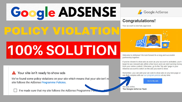 Google AdSense Policy Violation: How to Fix it Instantly! | by 