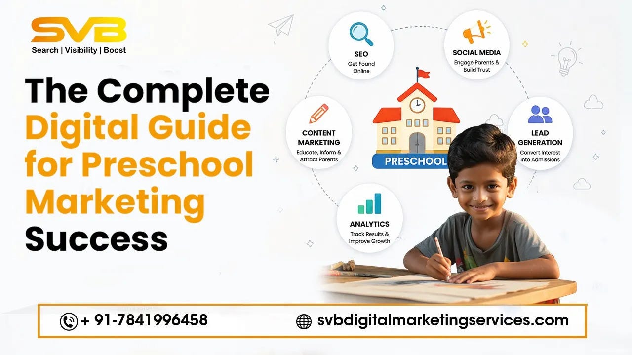 The Complete Digital Guide for Preschool Marketing Success