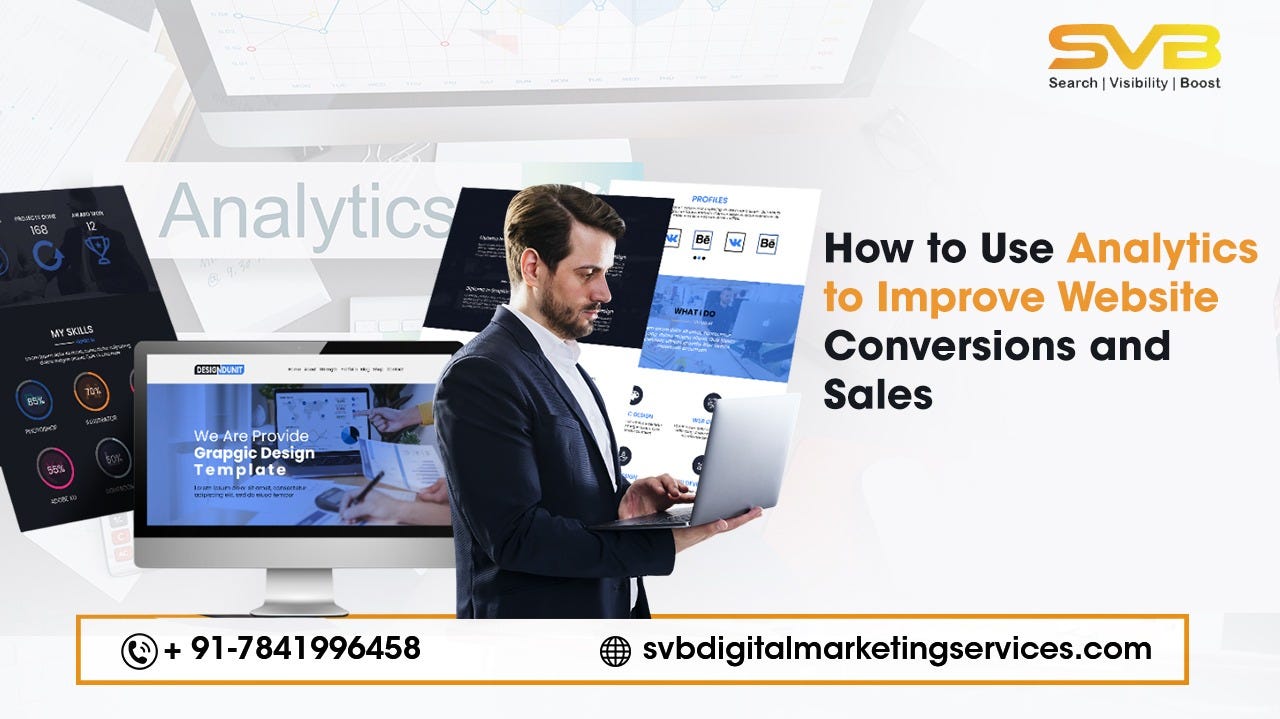 How to Use Analytics to Improve Website Conversions and Sales