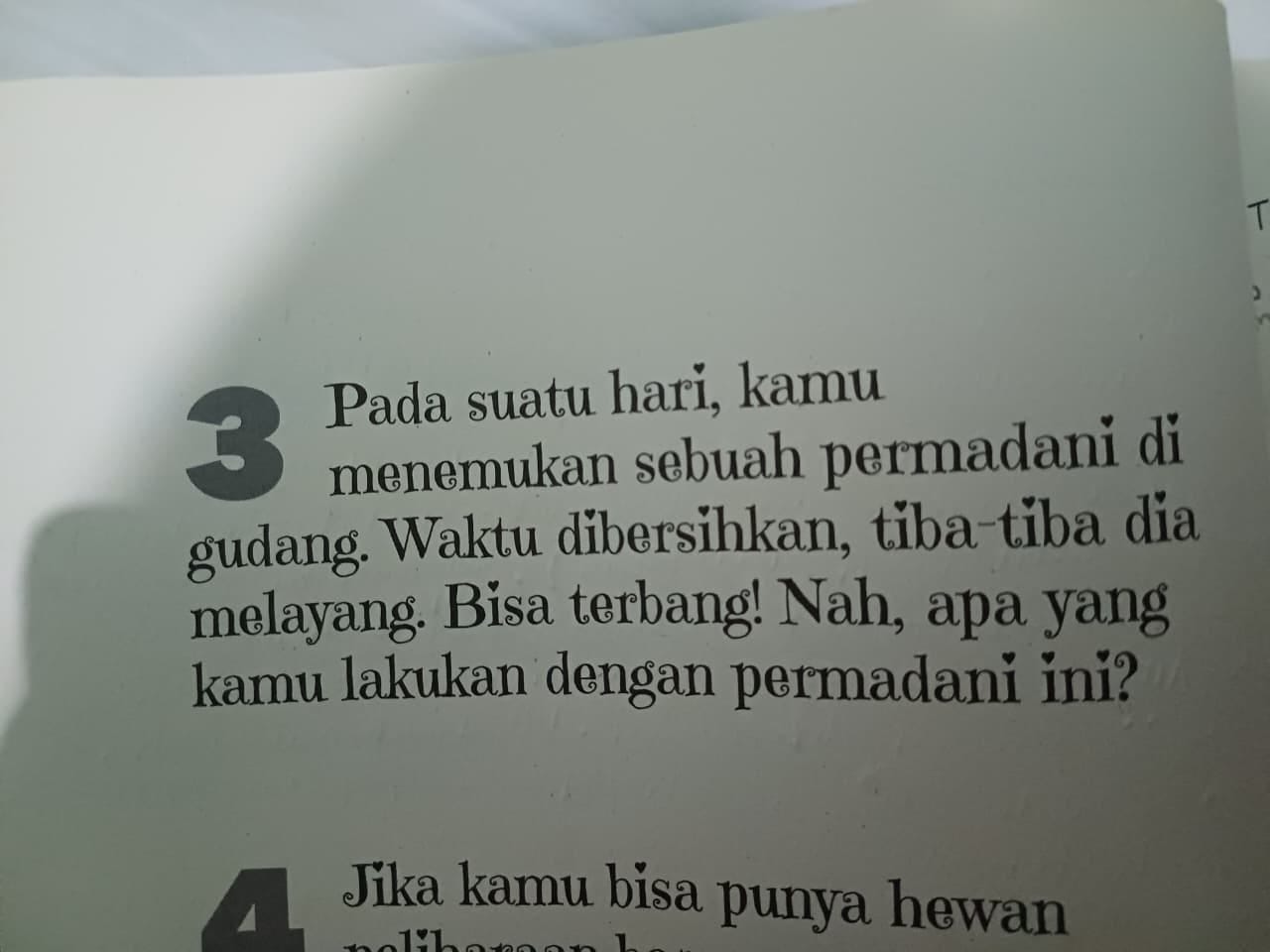 Andai Aku Memiliki Permadani Terbang seperti Nirmala