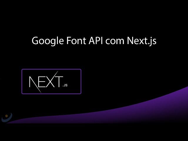 google font