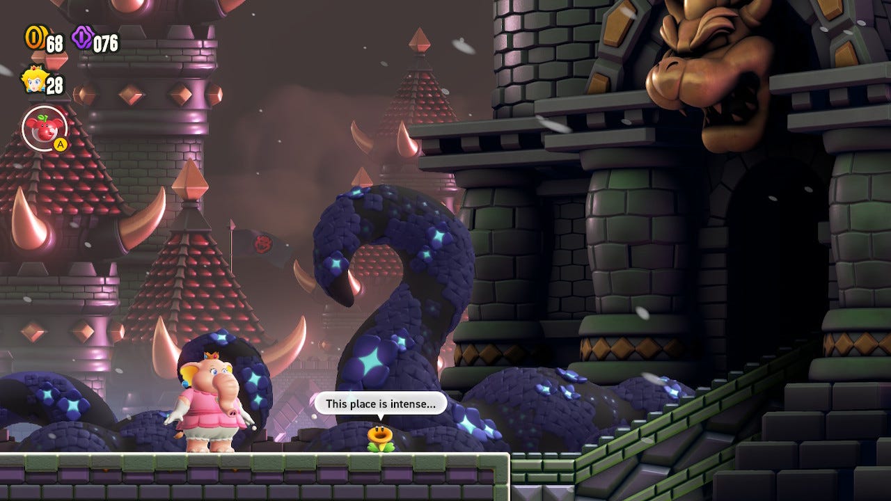 “Intense”? Bruh, I’m getting strong Zelda II dungeon vibes here