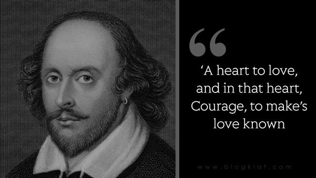 Shakespeare Quotes on Love