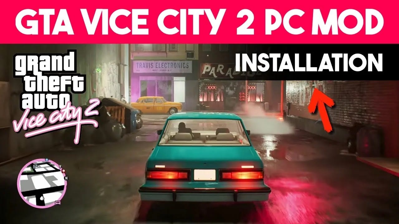 New GTA Vice City 2 Mod For Low End PC ( Full Installation )