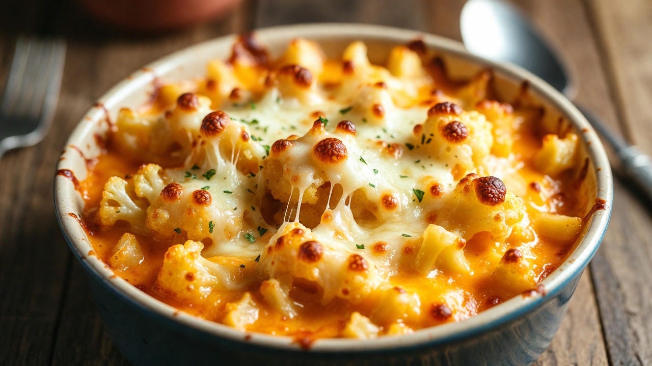 Tini’s Low-Carb Mac & Cheese: The Comfort Food You Didn’t Know You Needed! 🧀💛