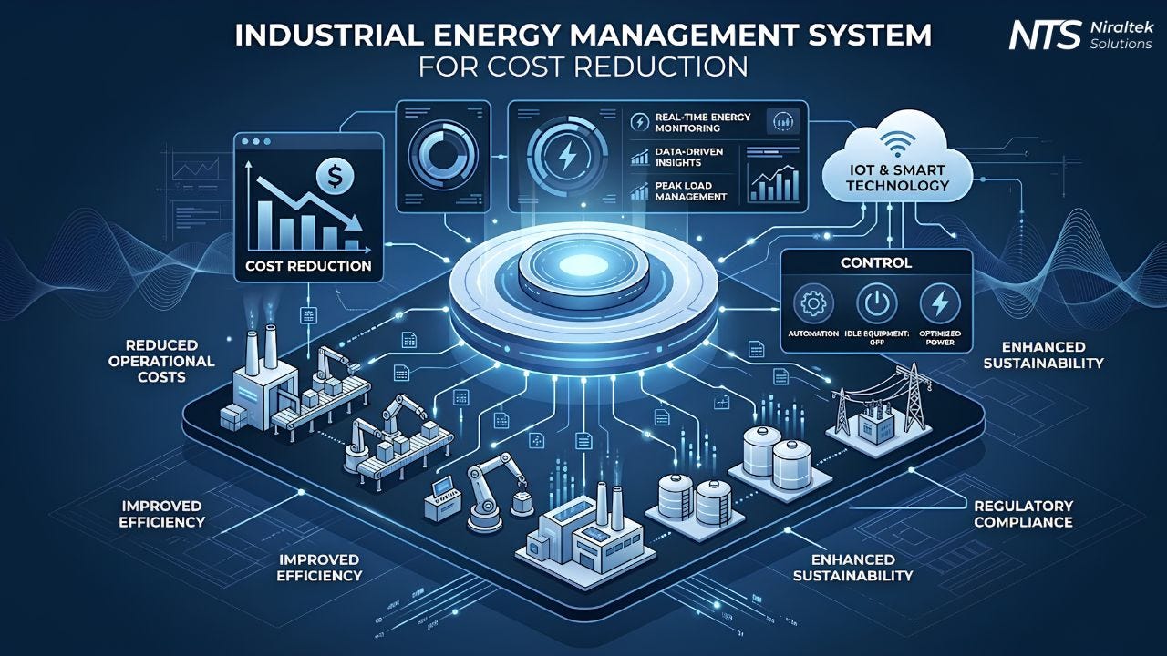 Industrial Energy Management System for Cost Reduction