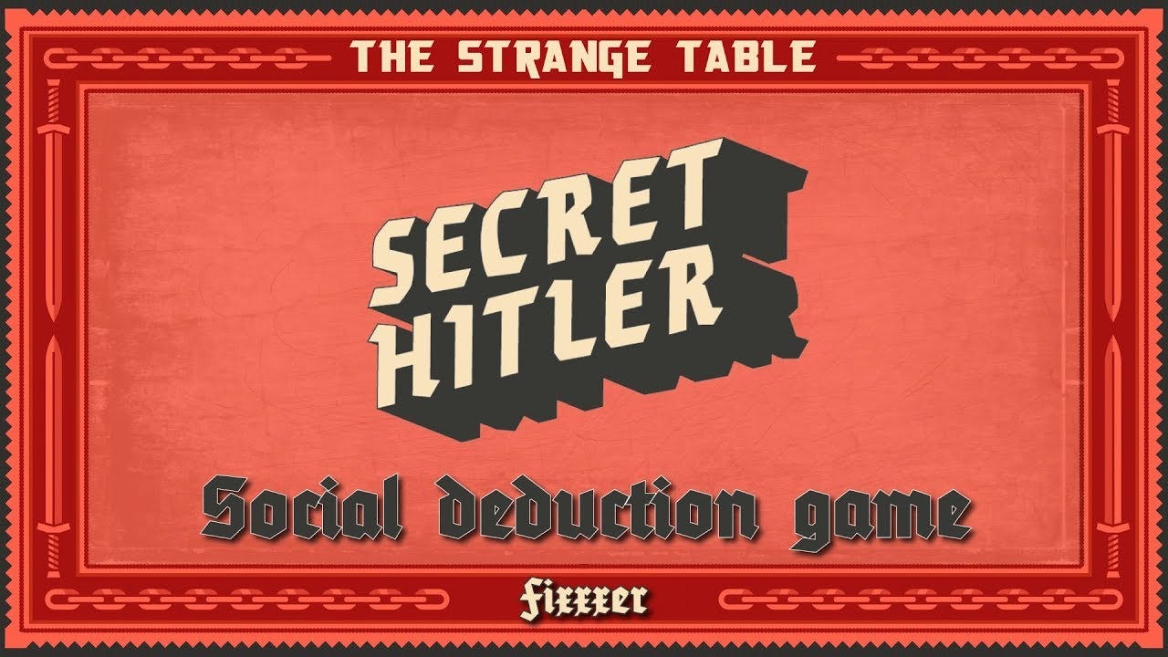 Game Lab Report 2: Secret Hitler