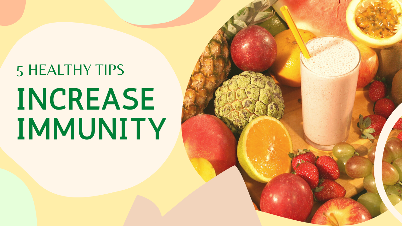 Five healthy Diet Tips to Keep up your Immunity in Monsoon Season