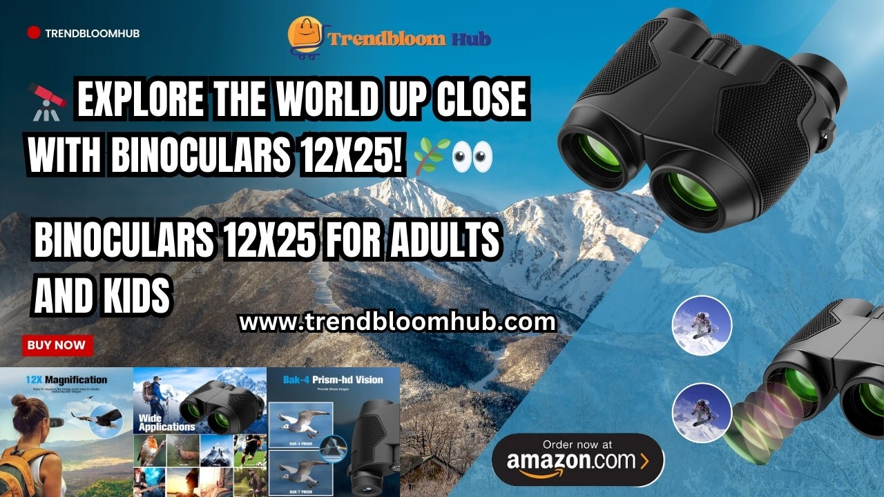 Ultimate Review: Binoculars 12x25 for Adults and Kids