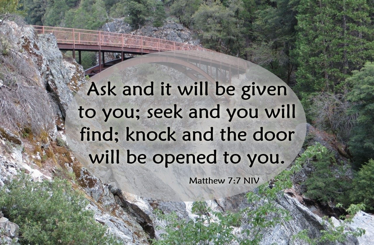 Seek, and You Will Find