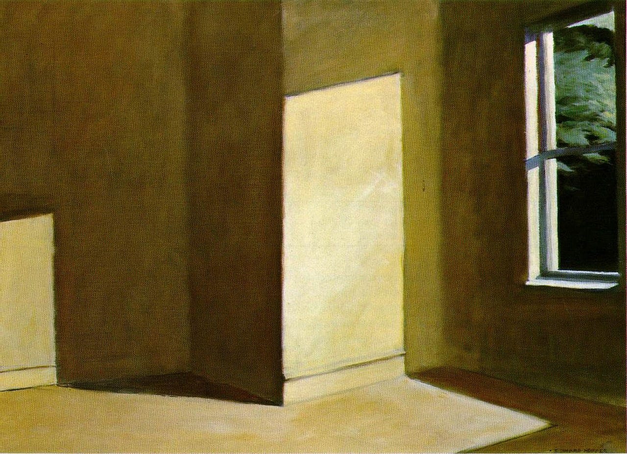 Sun in an Empty Room — Edward Hopper