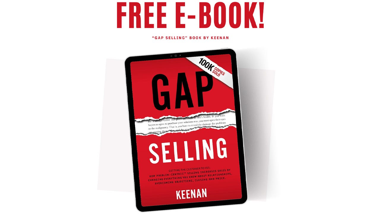 Summary of “Gap Selling” Book by Keenan