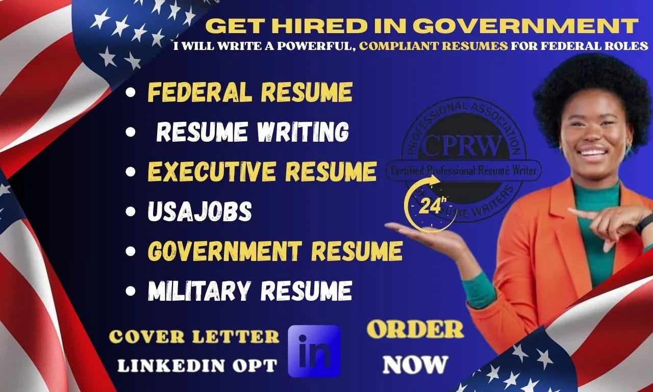 I will write a powerful federal resume that meets usajobs and HR hiring standards