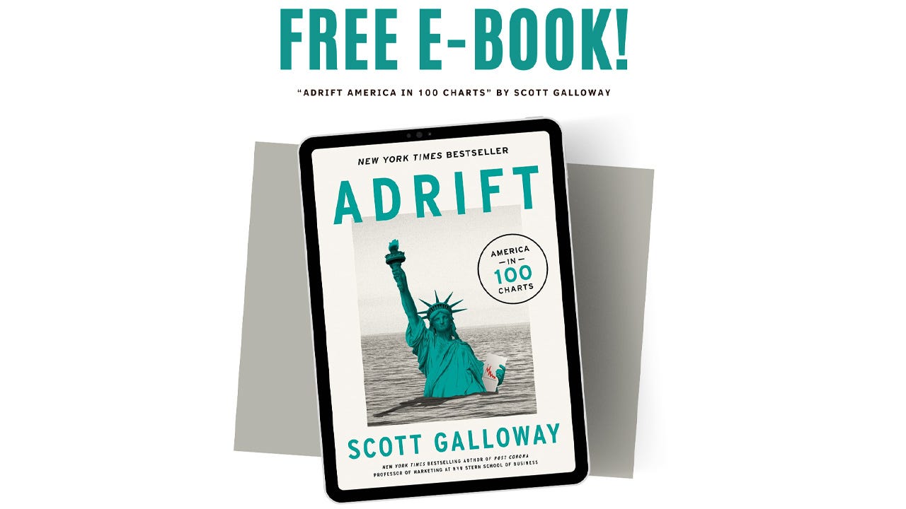 Summary of “Adrift” by Scott Galloway