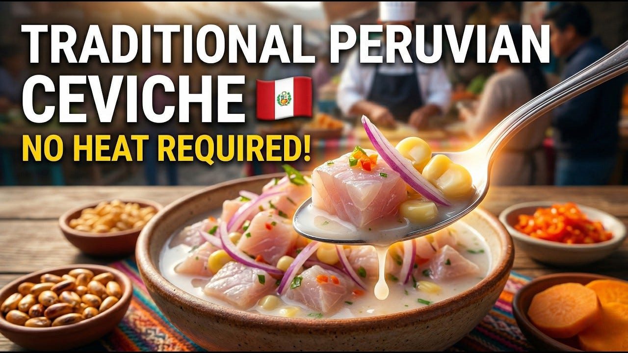 The No-Stove Masterclass: Why Peru’s Traditional Ceviche is the Ultimate Vibrant Dish