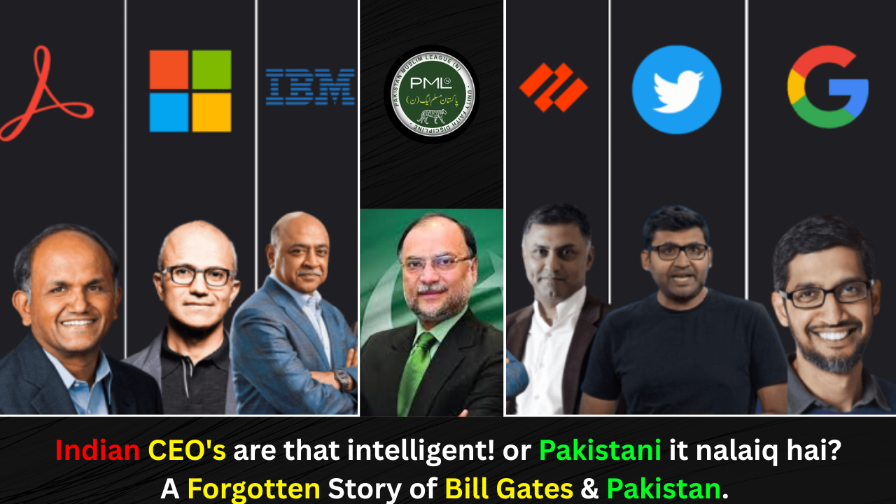 Indian CEOs Rule the World — Are Pakistanis Falling Behind?