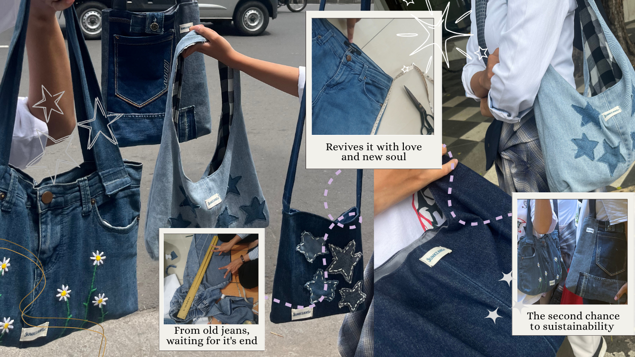 Junkeans: Menjahit Keberlanjutan dari Denim Bekas ala Mahasiswa UNESA