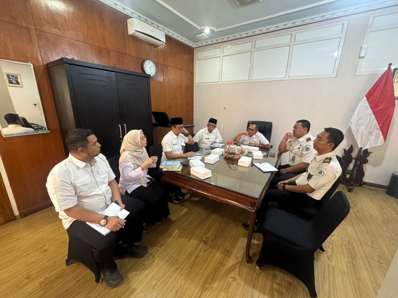 Kepala Lapas Mojokerto Ikuti Rapat Koordinasi Bahas Hibah Pembangunan Bapas