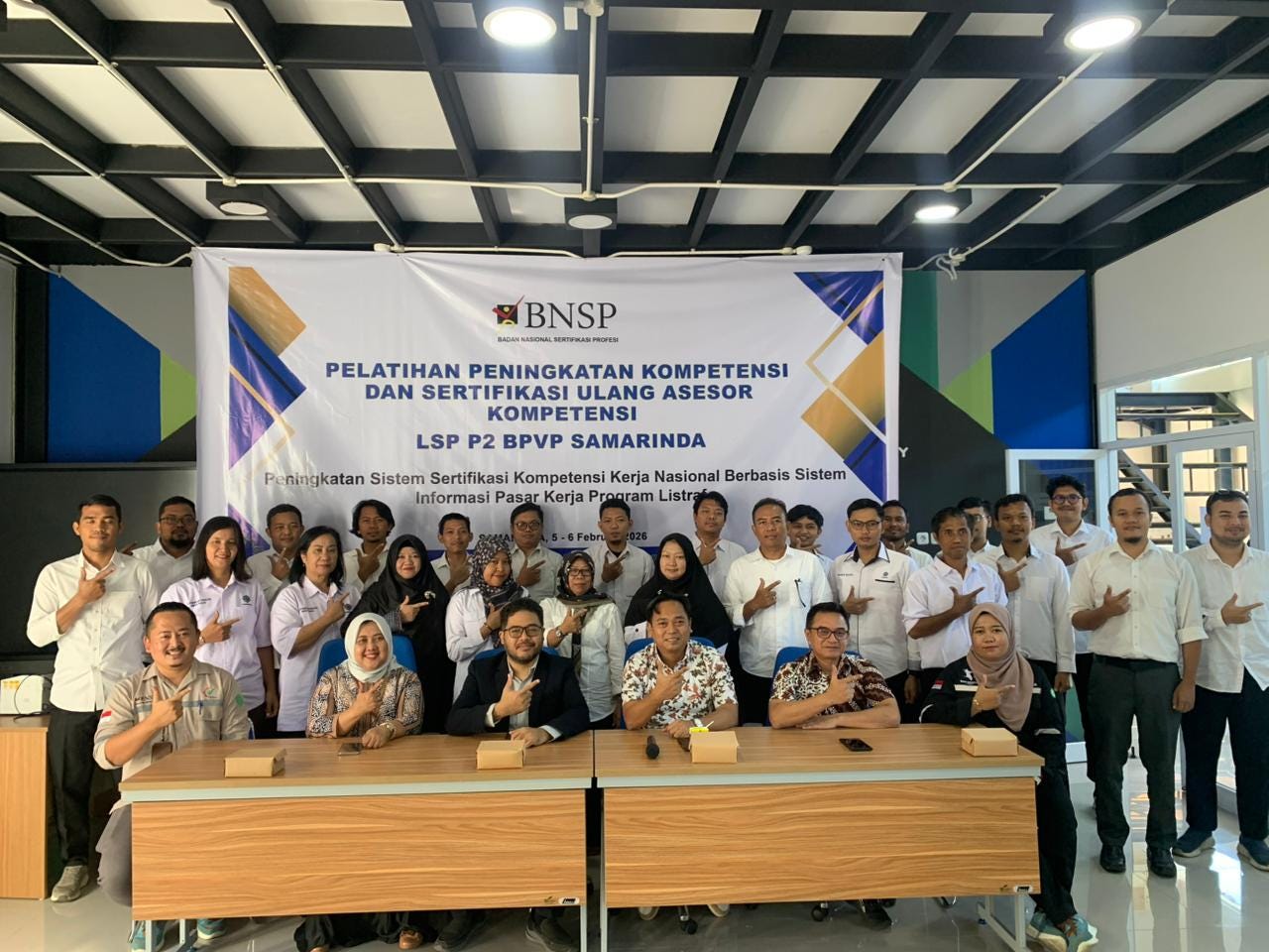 PELATIHAN PENINGKATAN KOMPETENSI TEKNIS ASESOR DI BPVP SAMARINDA TAHUN 2026