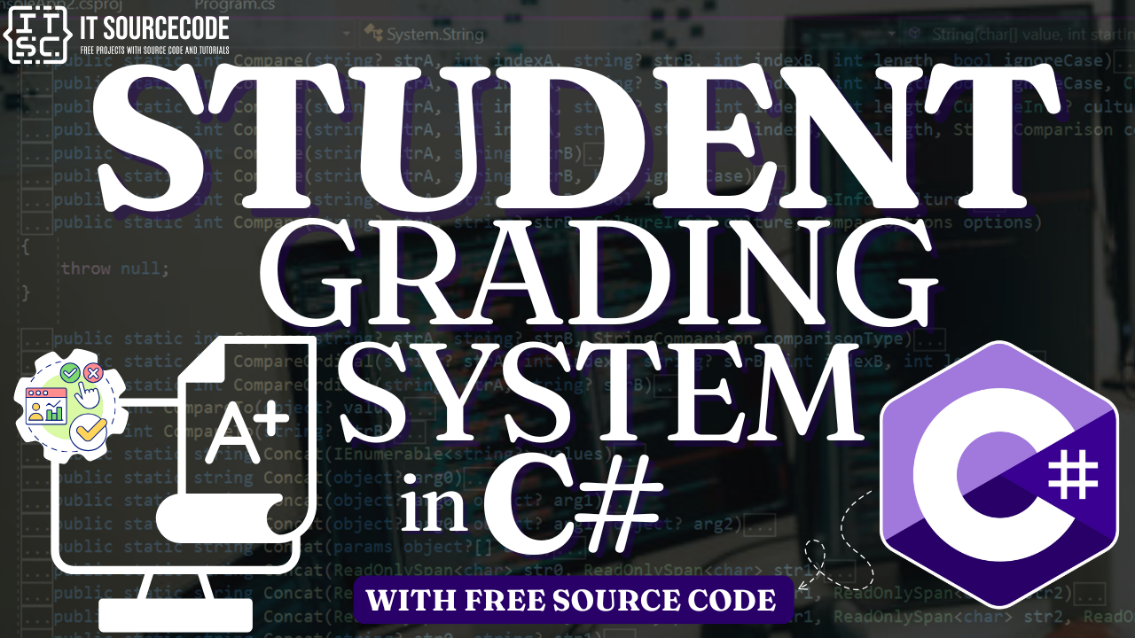 Student Grading System In C# with Source Code
