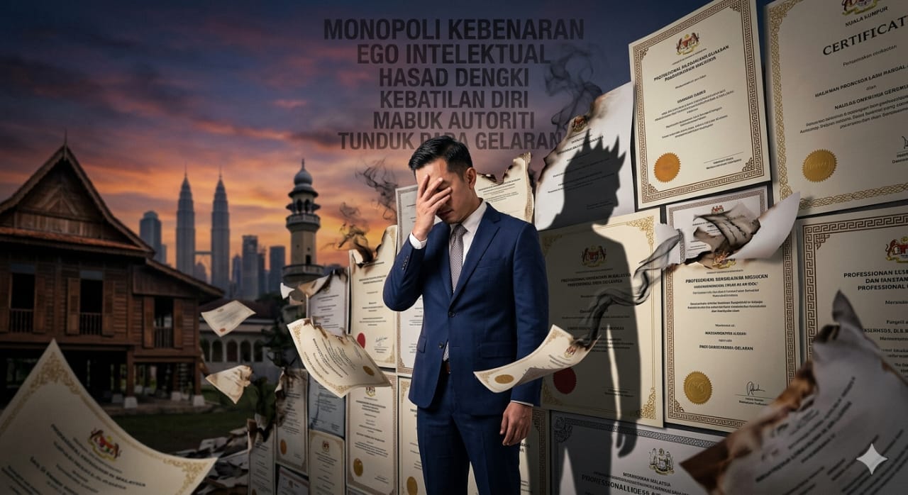 Professional Narcissism: Apabila
“Gelar” Menjadi Tuhan, Dan “Ilmu”
Menjadi Senjata Untuk Menzalimi.