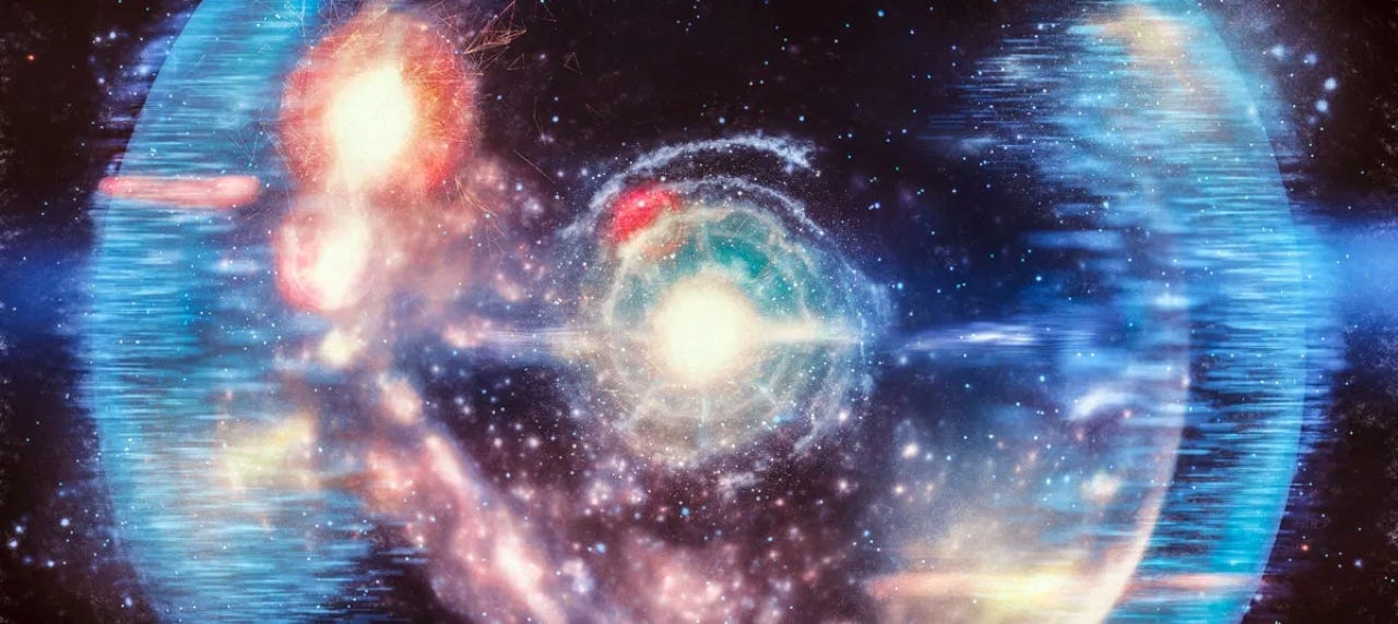 Hypothesis that galaxies are in uniform linear motion