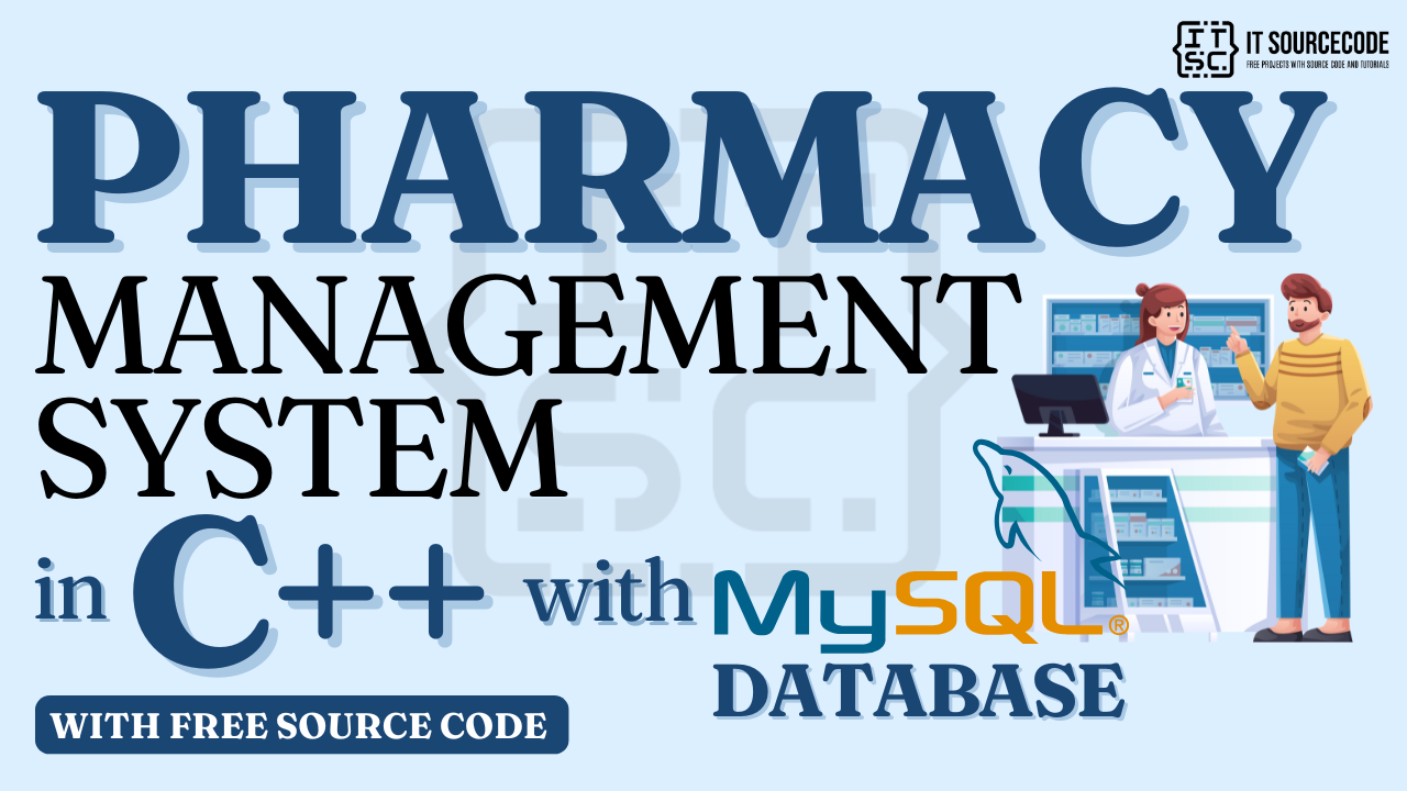 Pharmacy Management System Project in C++ with MySQL Database