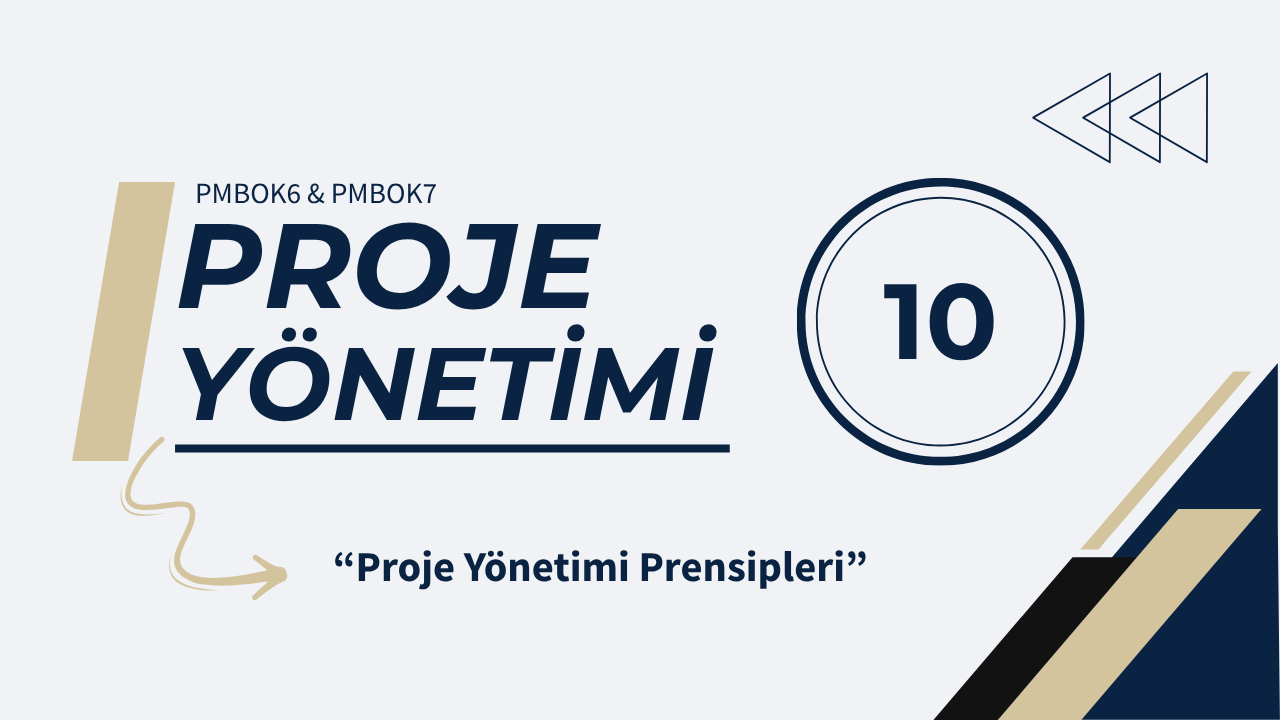 Proje Yönetimi #10: Proje Yönetimi Prensipleri