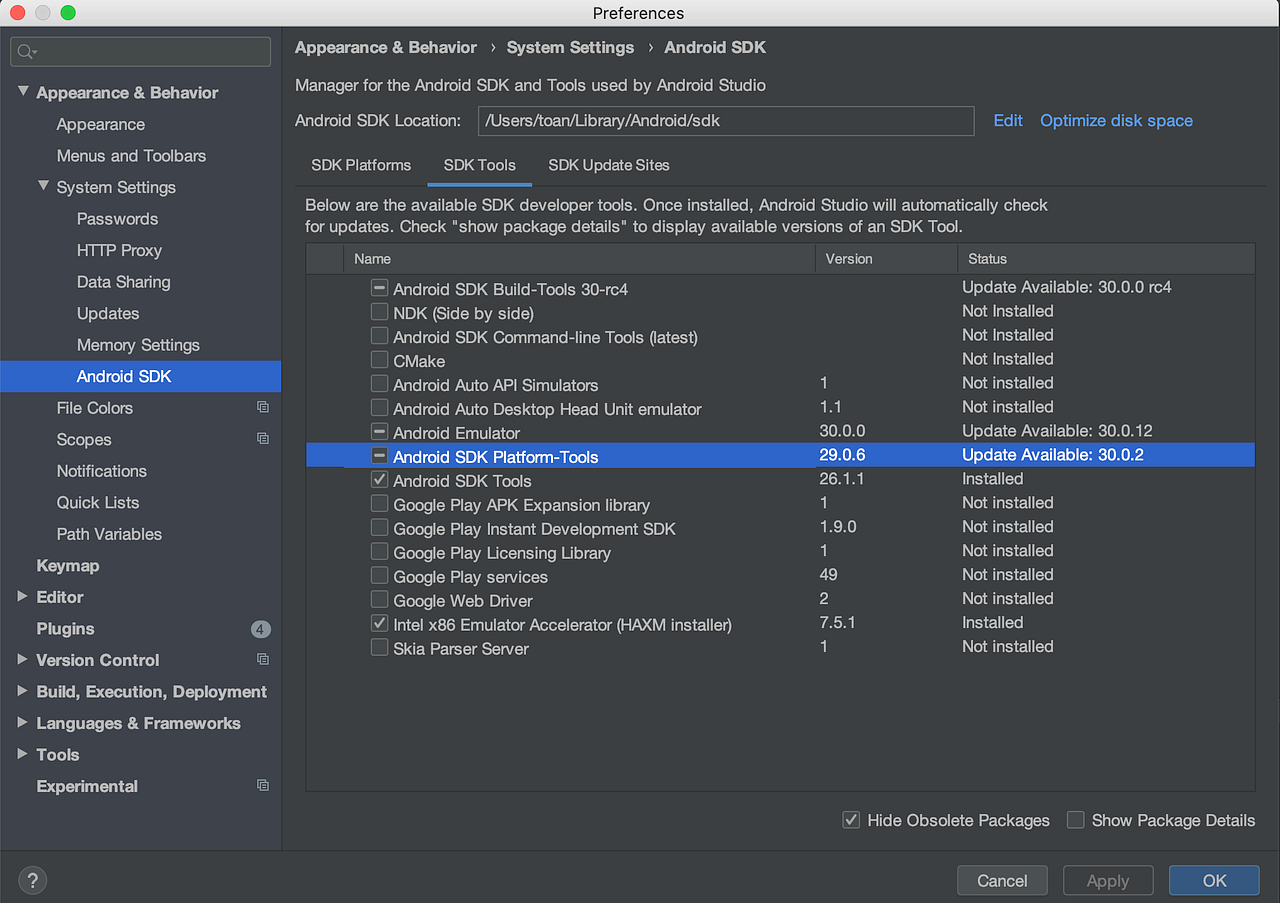 Android sdk build tools. Android sdk build tools