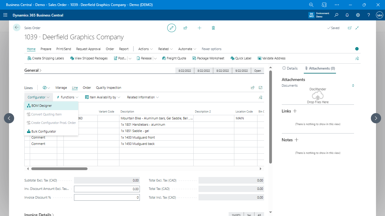 Business Central Quotes and Production BOMs: Why They Don’t Match