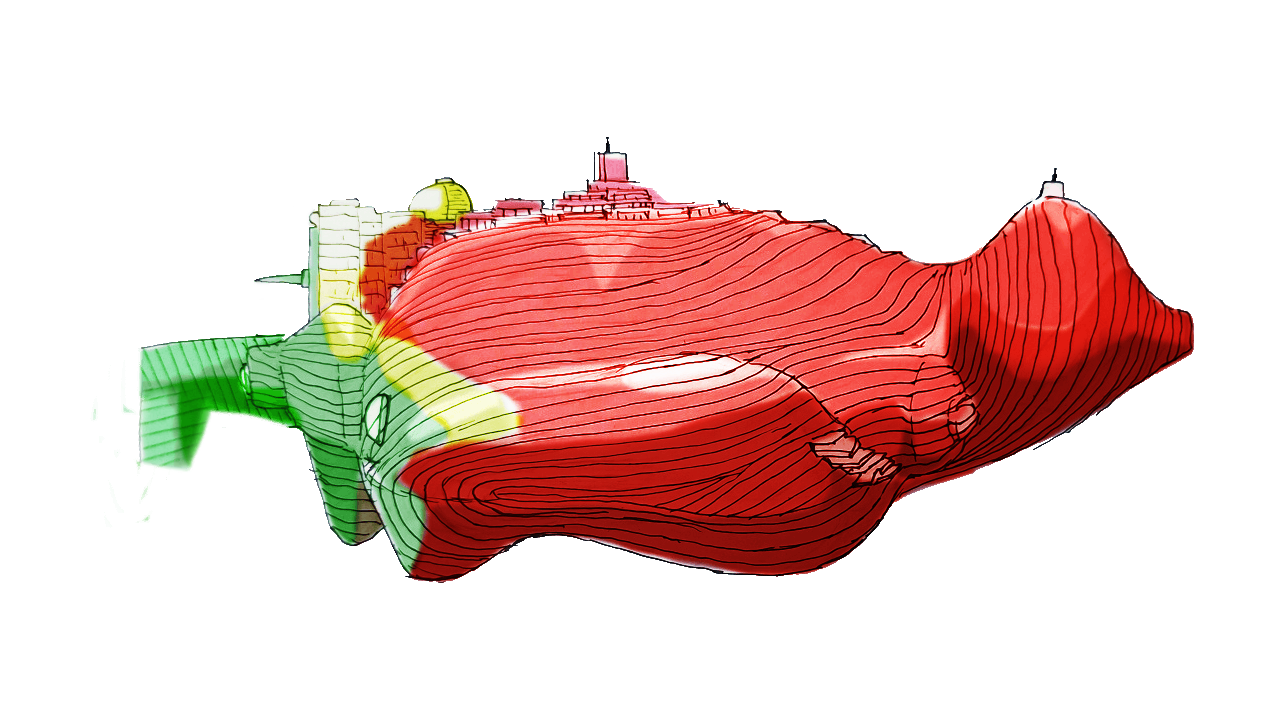 illustration: elevation study / right side