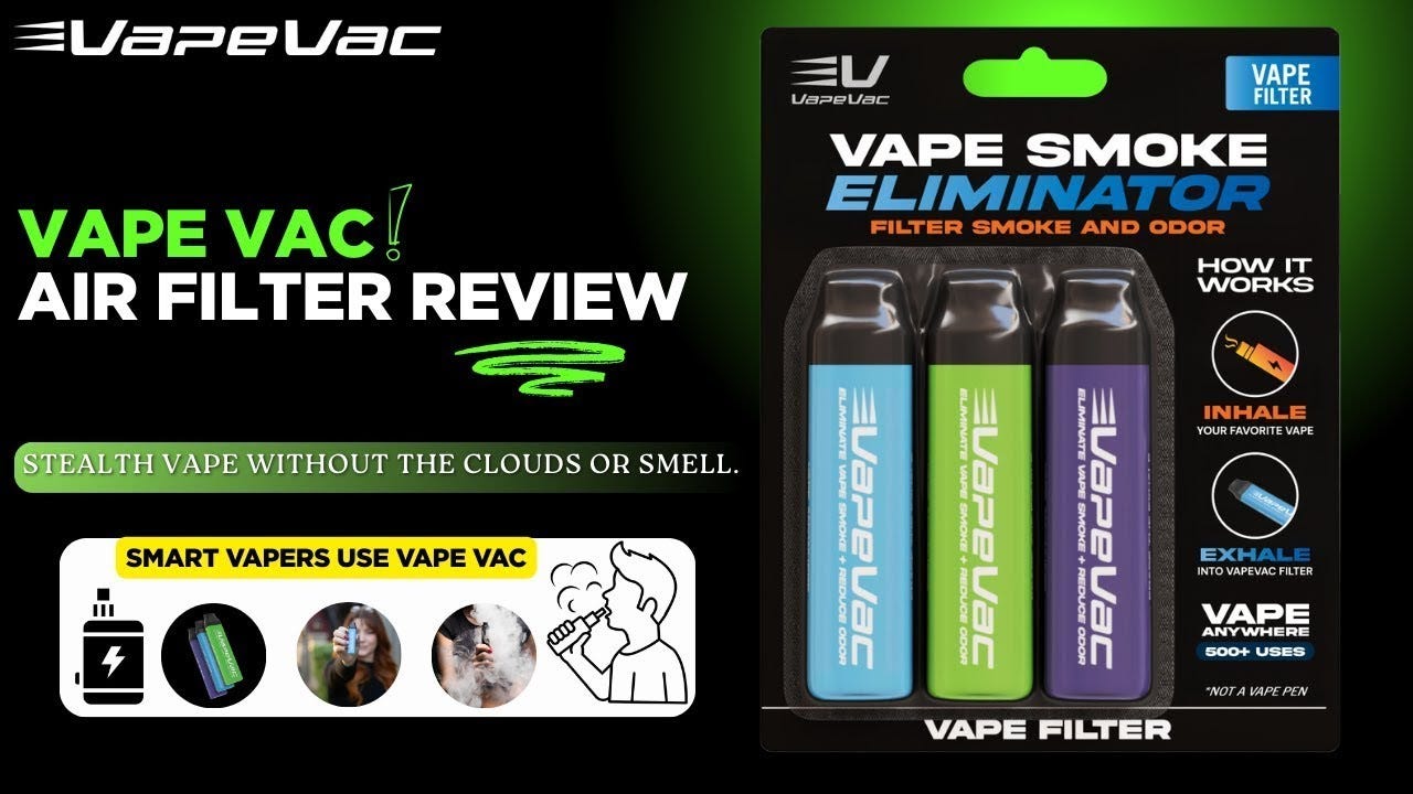 VapeVac Air Filter Review: Stealth Vaping Without the Clouds or Smell!