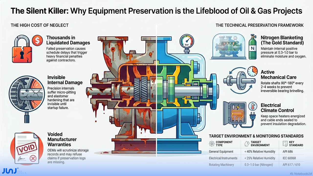 The Silent Killer of Oil & Gas Projects: Why preservation isn’t just logistics footnotes?