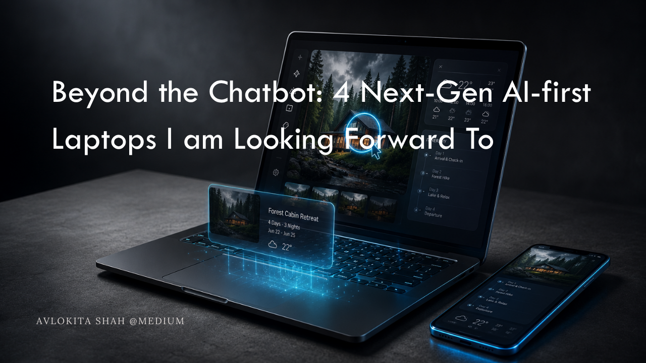 Beyond the Chatbot: 4 Next-Gen AI-first Laptops I am Looking Forward To