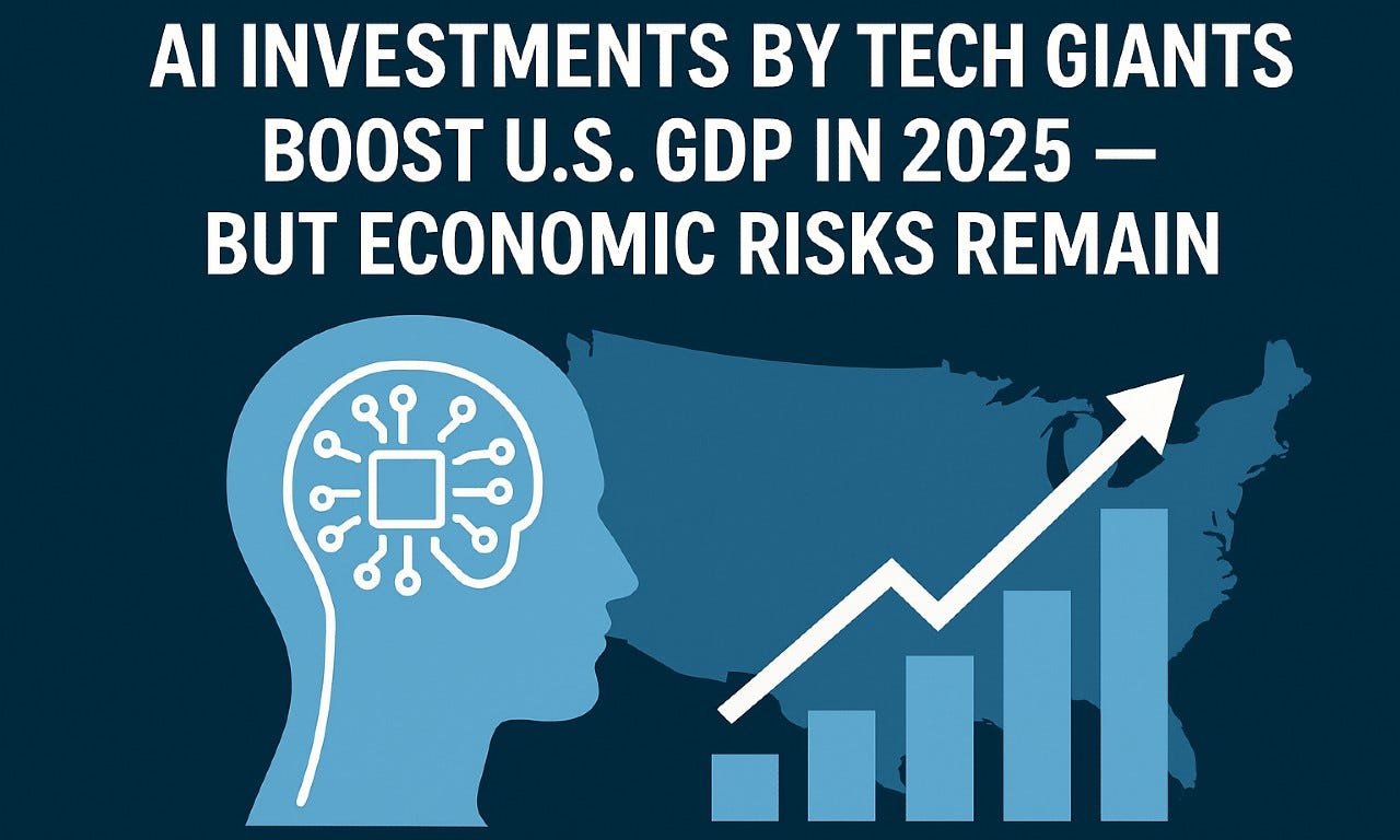 AI Investments by Tech Giants Boost U.S. GDP in 2025