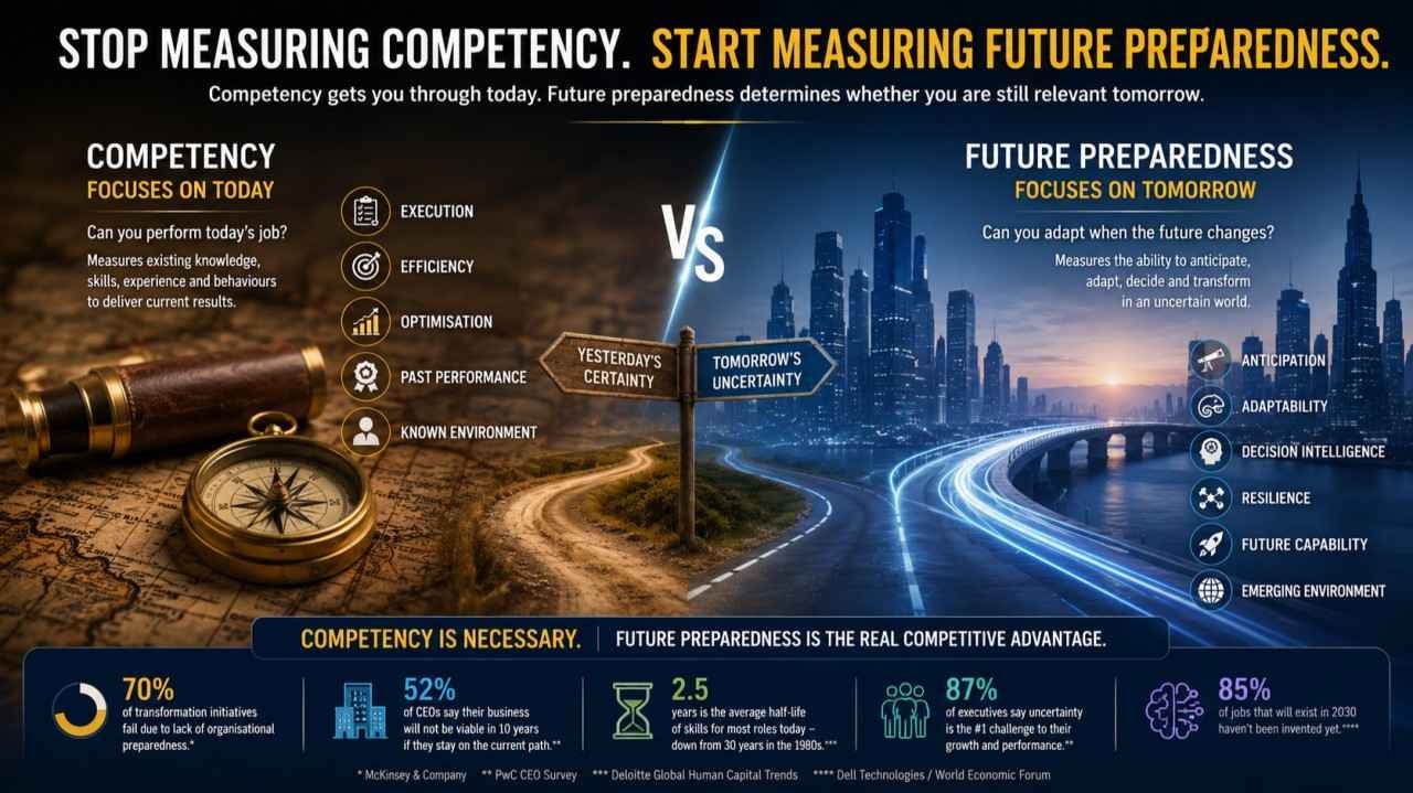 Stop Measuring Competency — Start Measuring Future Preparedness