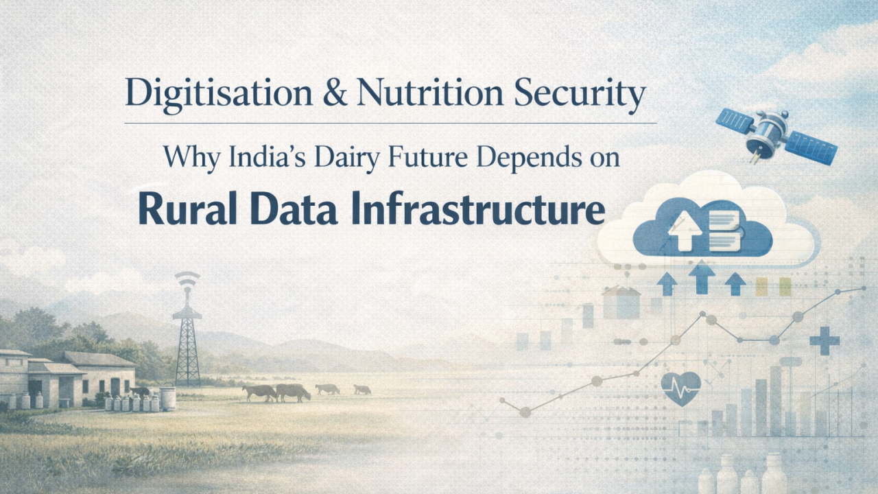 Digitisation & Nutrition Security: Why India’s Dairy Future Depends on Rural Data Infrastructure