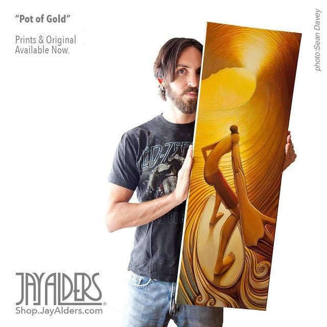 Jay Alders: My Surf, Skate and Music Inspired World of Art - Artist Waves –  a voice of the artist platform