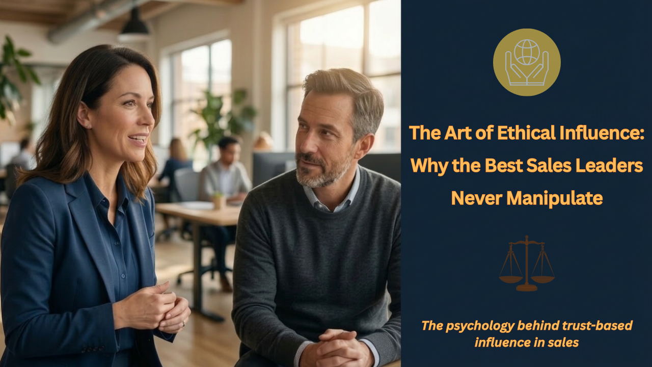 The Art of Ethical Influence: Why the Best Sales Leaders Never Manipulate